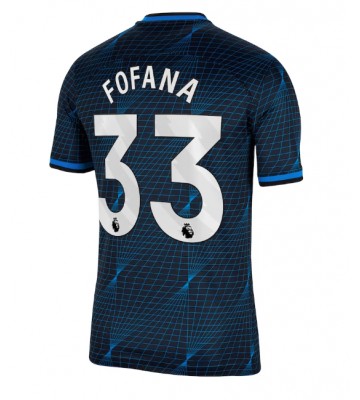 Chelsea Wesley Fofana #33 Bortatröja 2023-24 Kortärmad